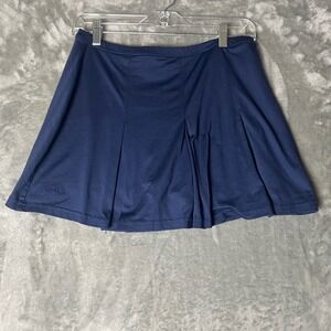 bollé Navy Blue Pleated Tennis Skirt Skort Women's Medium Athletic